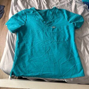 Figs Women's Top in Teal